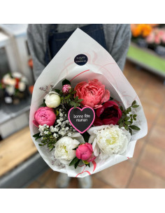 Bouquet de pivoines